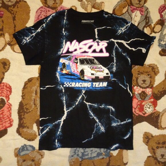 Lightning Nascar Racing Team Graphic Tee Shirt - Picture 1 of 4